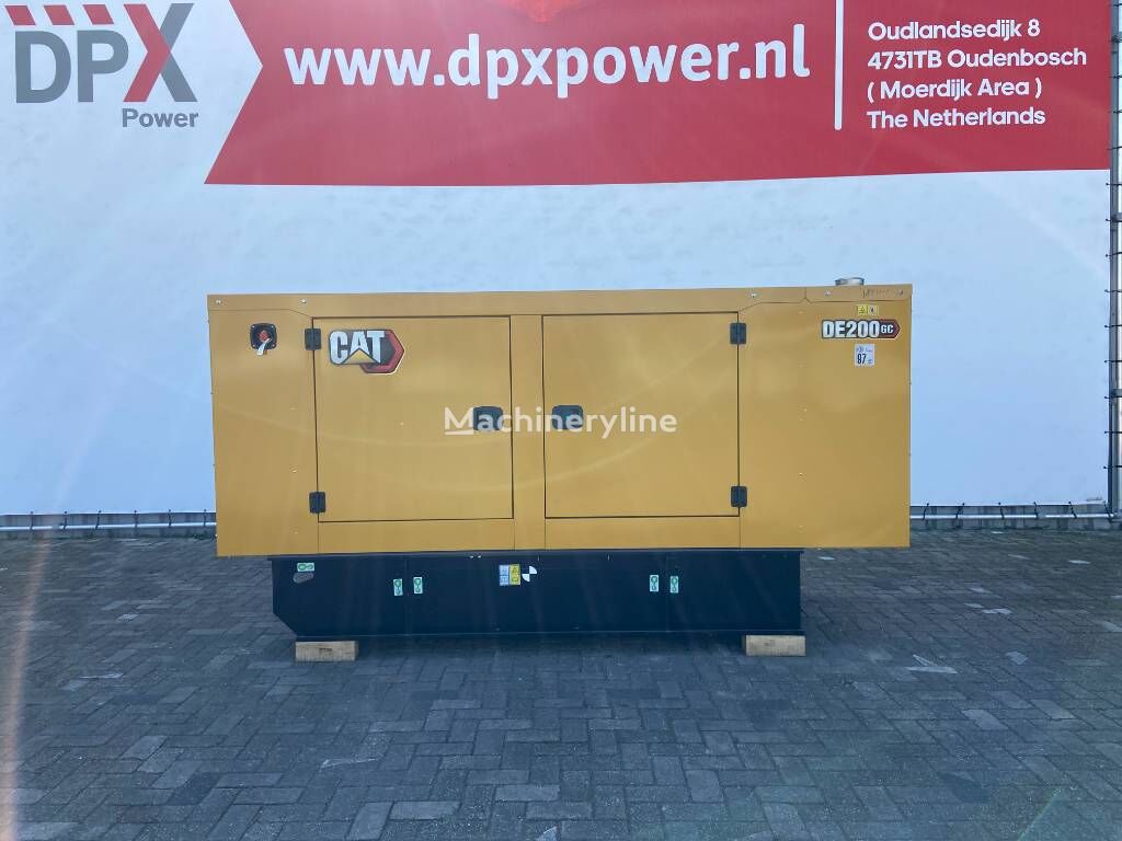 nový dieselový generátor CAT DE200GC - 200 kVA Stand-by Generator - DPX-18211
