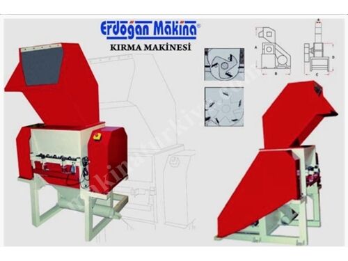 stroj na recykláciu plastu Erdoğan Makina EM 6040