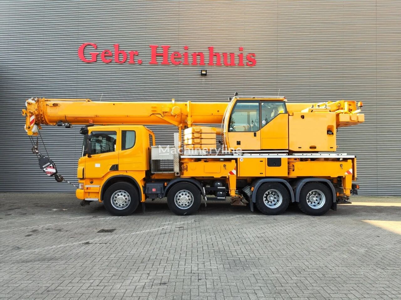 autožeriav Scania P380 8x4 Liebherr LTF 1045-4.1!