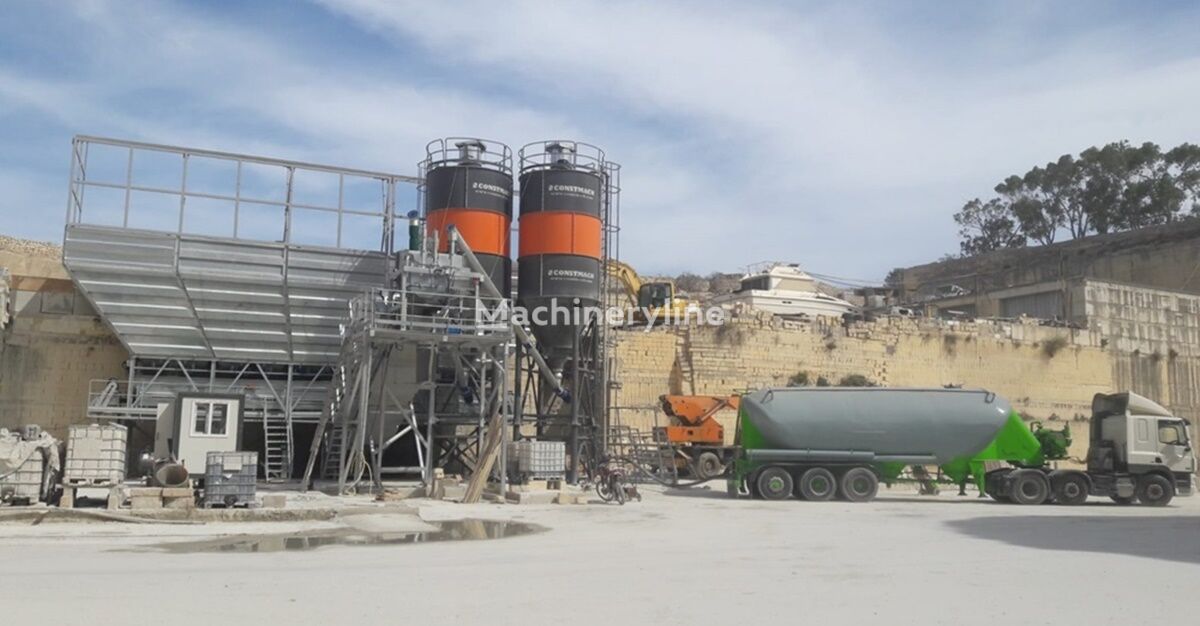 nový betonáreň Constmach Types of Dry Type Ready Mix Concrete Plants for Sale