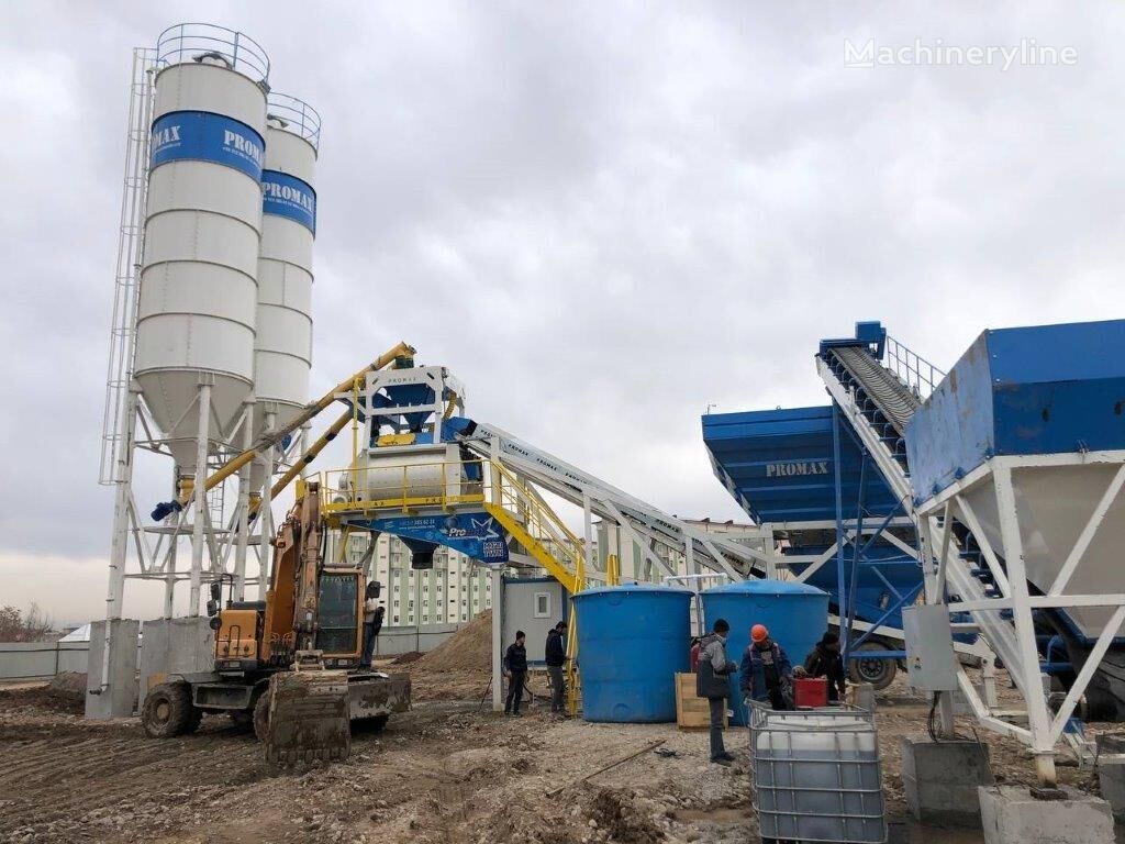 nový betonáreň Promax  Mobile Concrete Batching Plant M120-TWN (120m3/h)