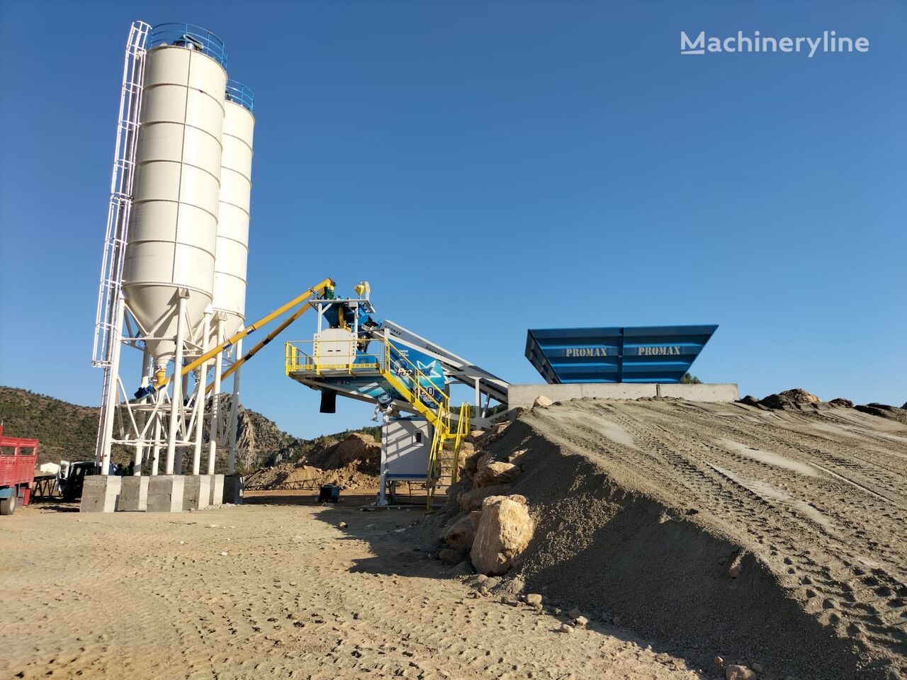 nový betonáreň Promax Mobile Concrete Batching Plant M60-SNG