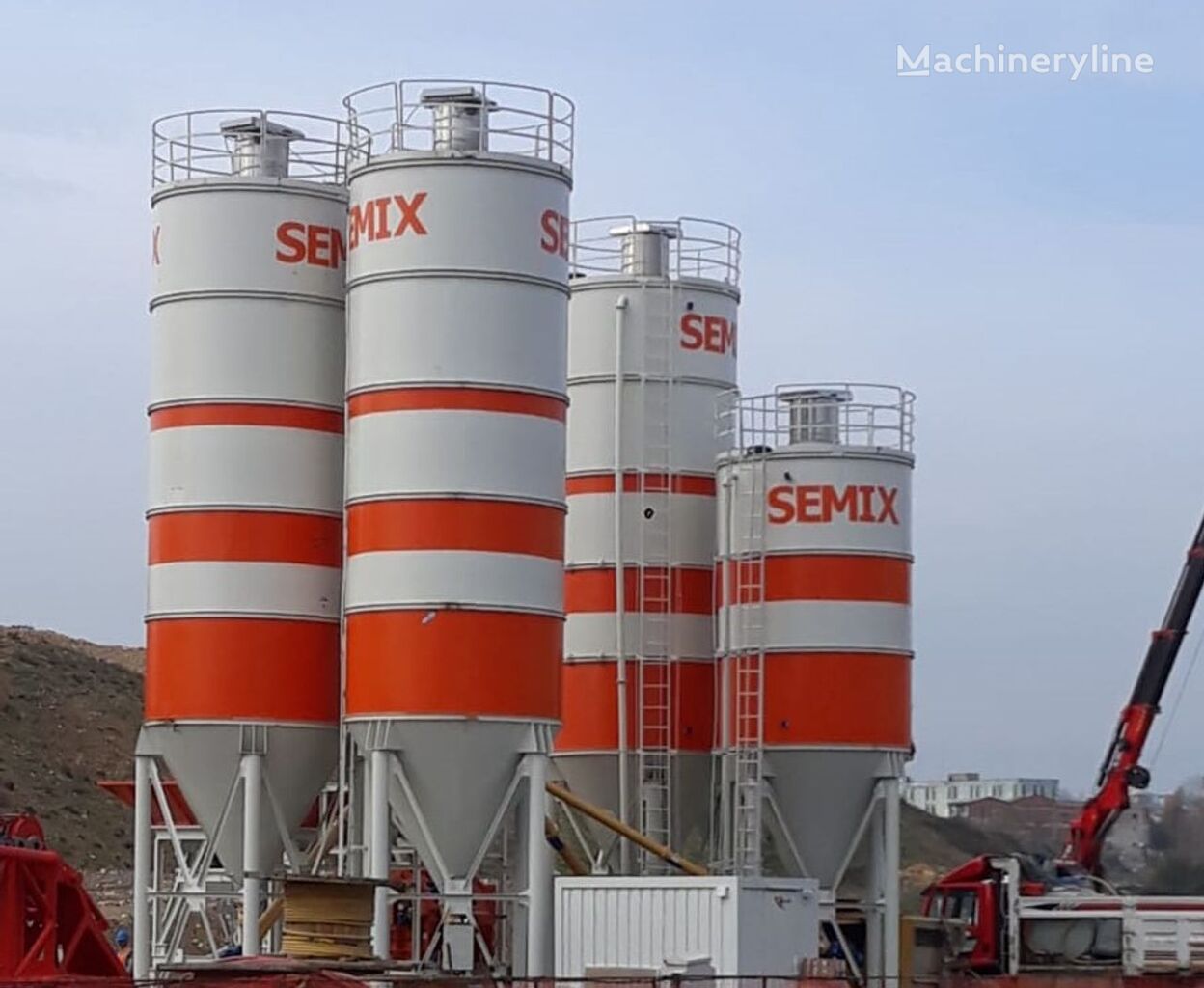 nové betonové silo Semix Silos de ciment