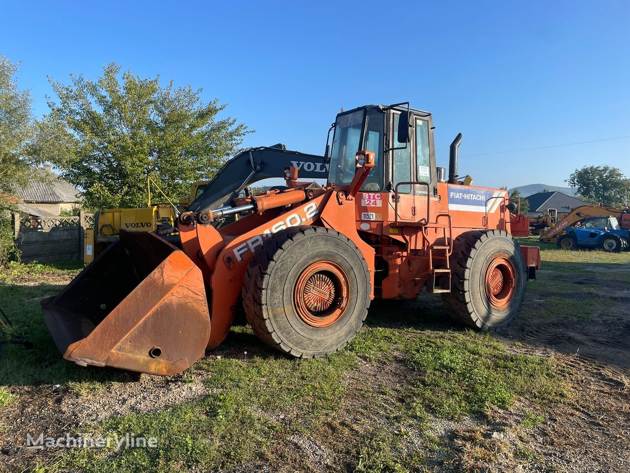 kolesový nakladač Fiat-Hitachi FR 160.2 na náhradné diely