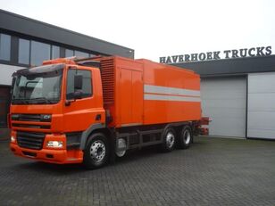 sací bager DAF CF 380 Bekker Lagram Road Cleaner